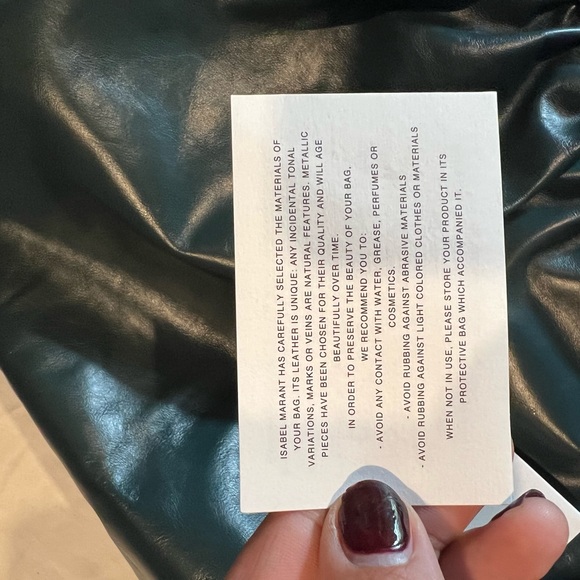 ISABEL MARANT OVERSIZED CLUTCH - Picture 8 of 8